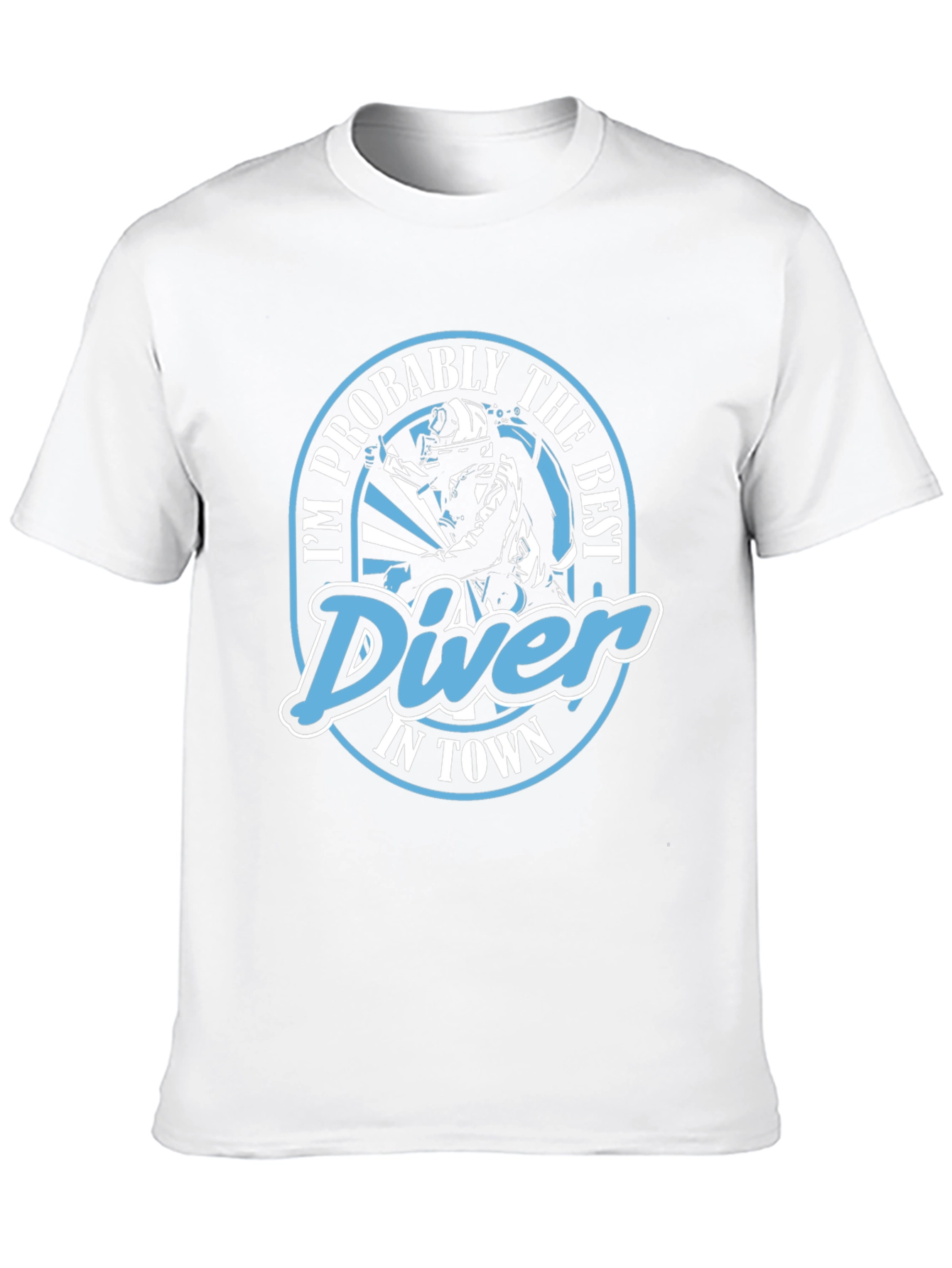 Best Diver in Town Graphic T-Shirt
