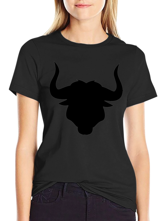 Black Bull Graphic Tee - Bold Statement Shirt
