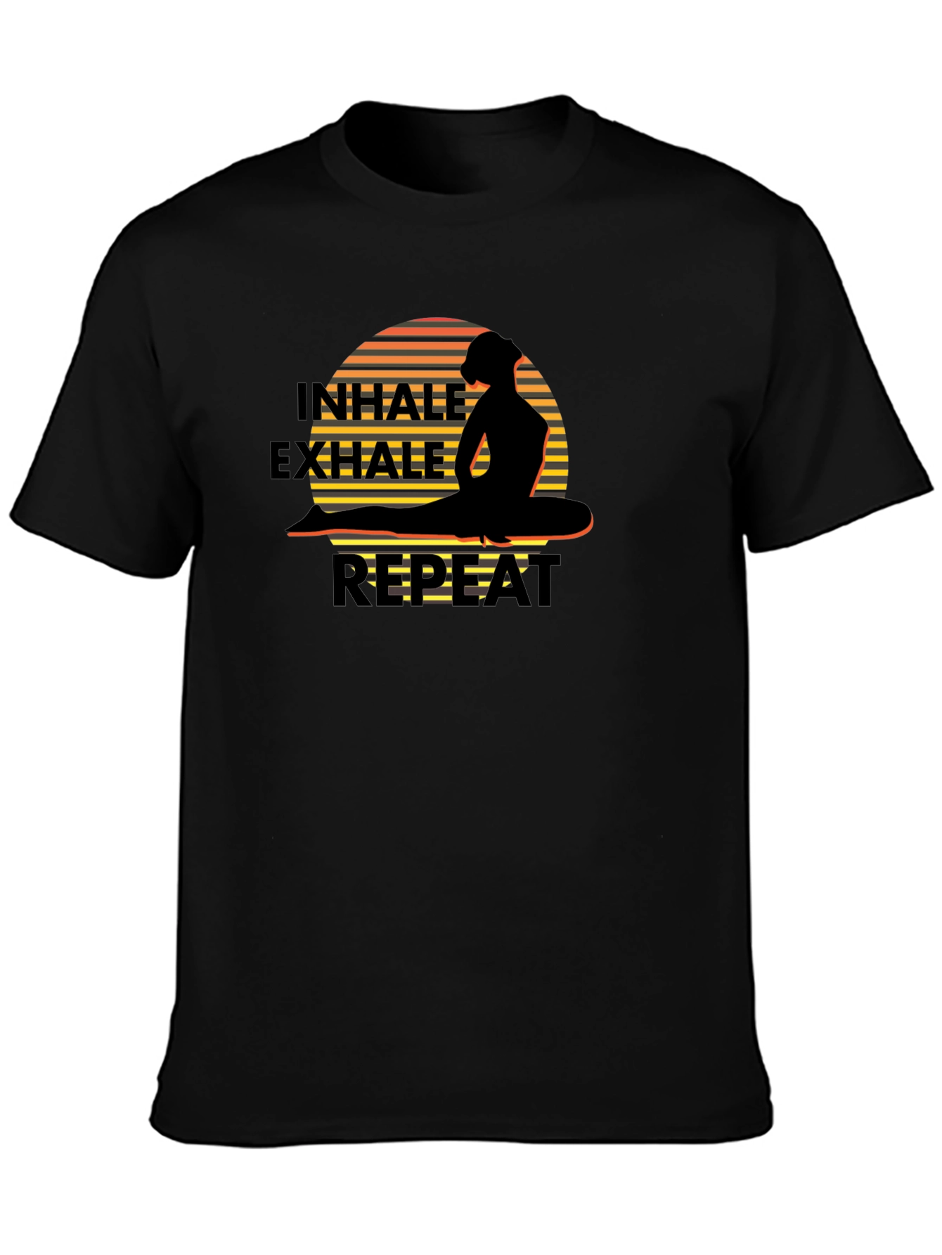 Inhale Exhale Repeat Yoga T-Shirt