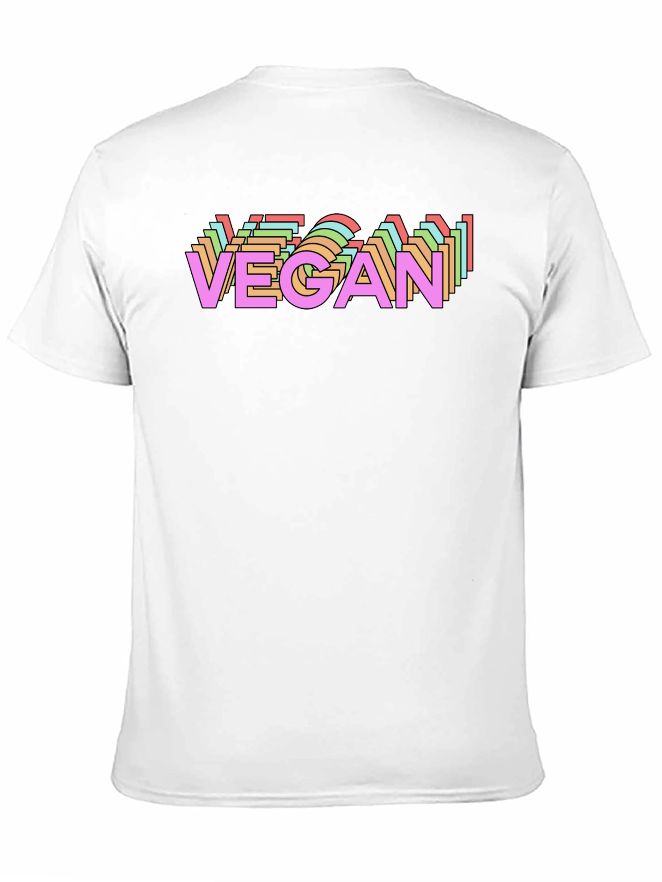 Vegan Graphic Tee - Black T-Shirt