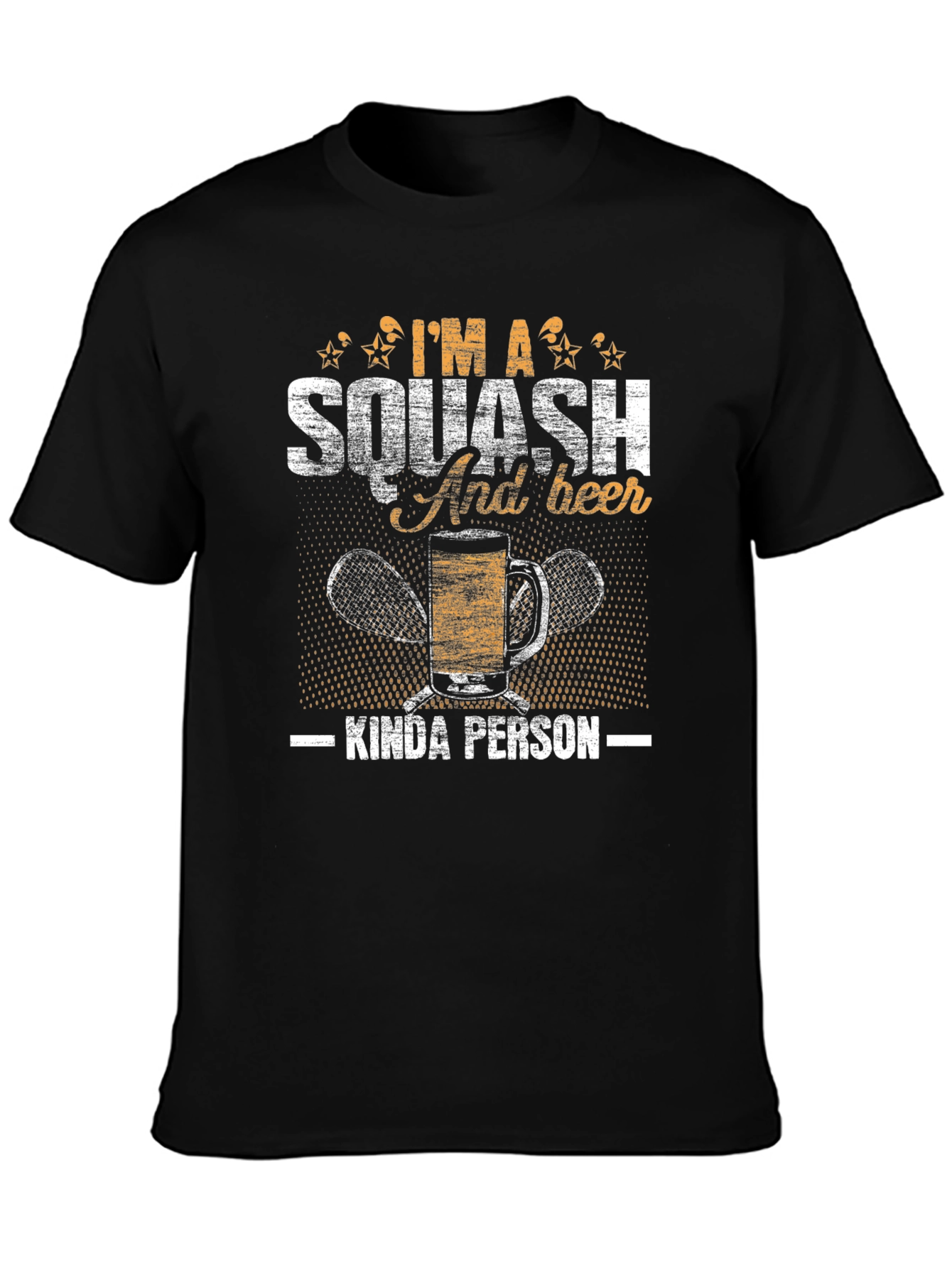 Squash & Beer Kinda Person Graphic Tee