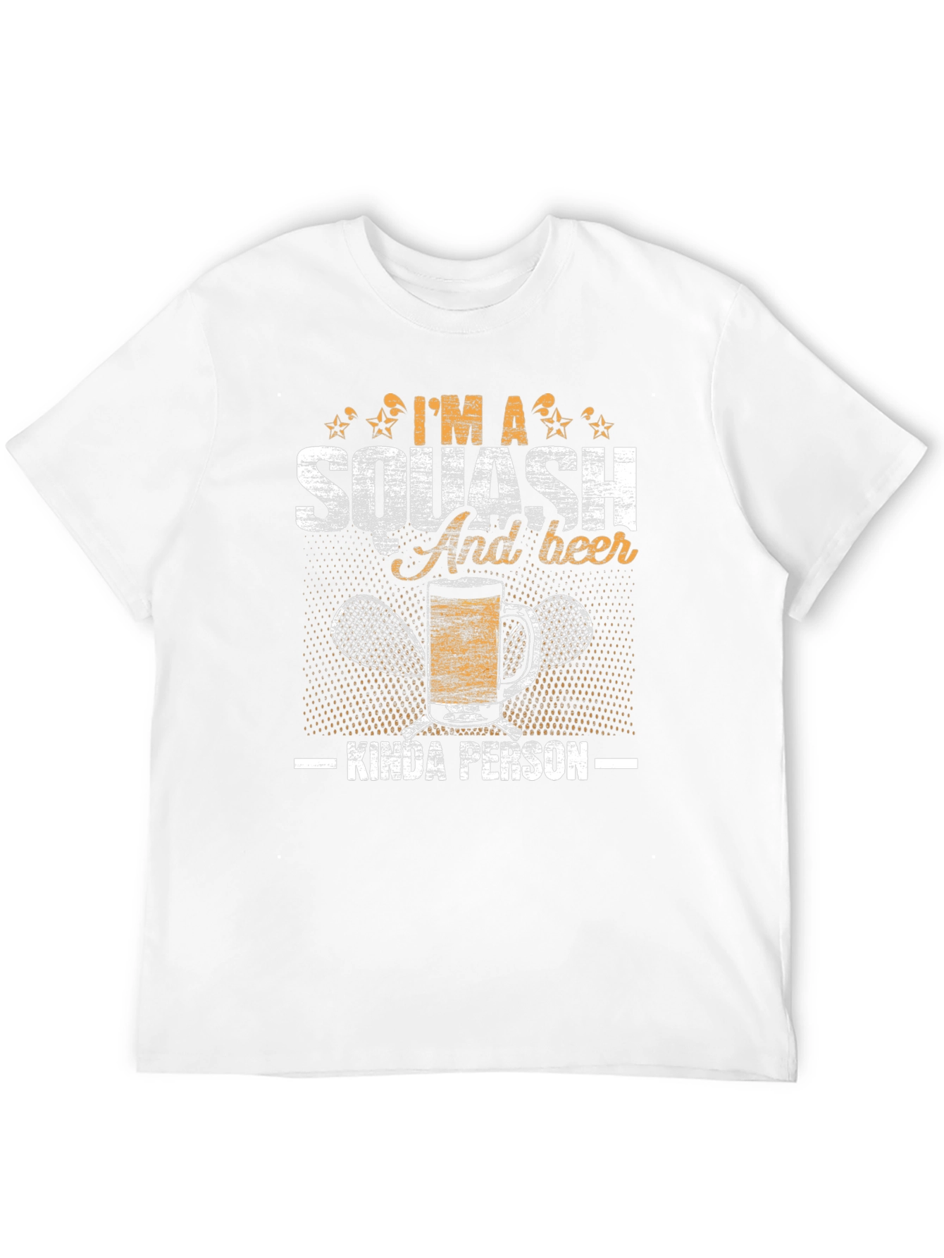 Squash & Beer Kinda Person Graphic Tee
