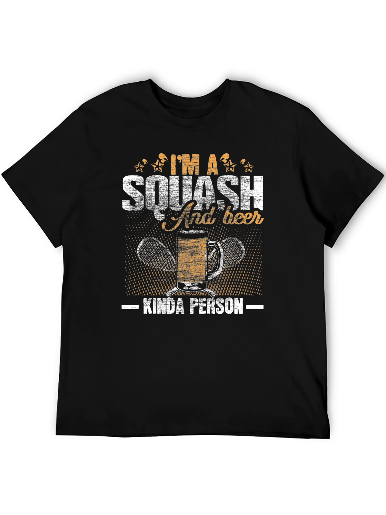Squash & Beer Kinda Person Graphic Tee