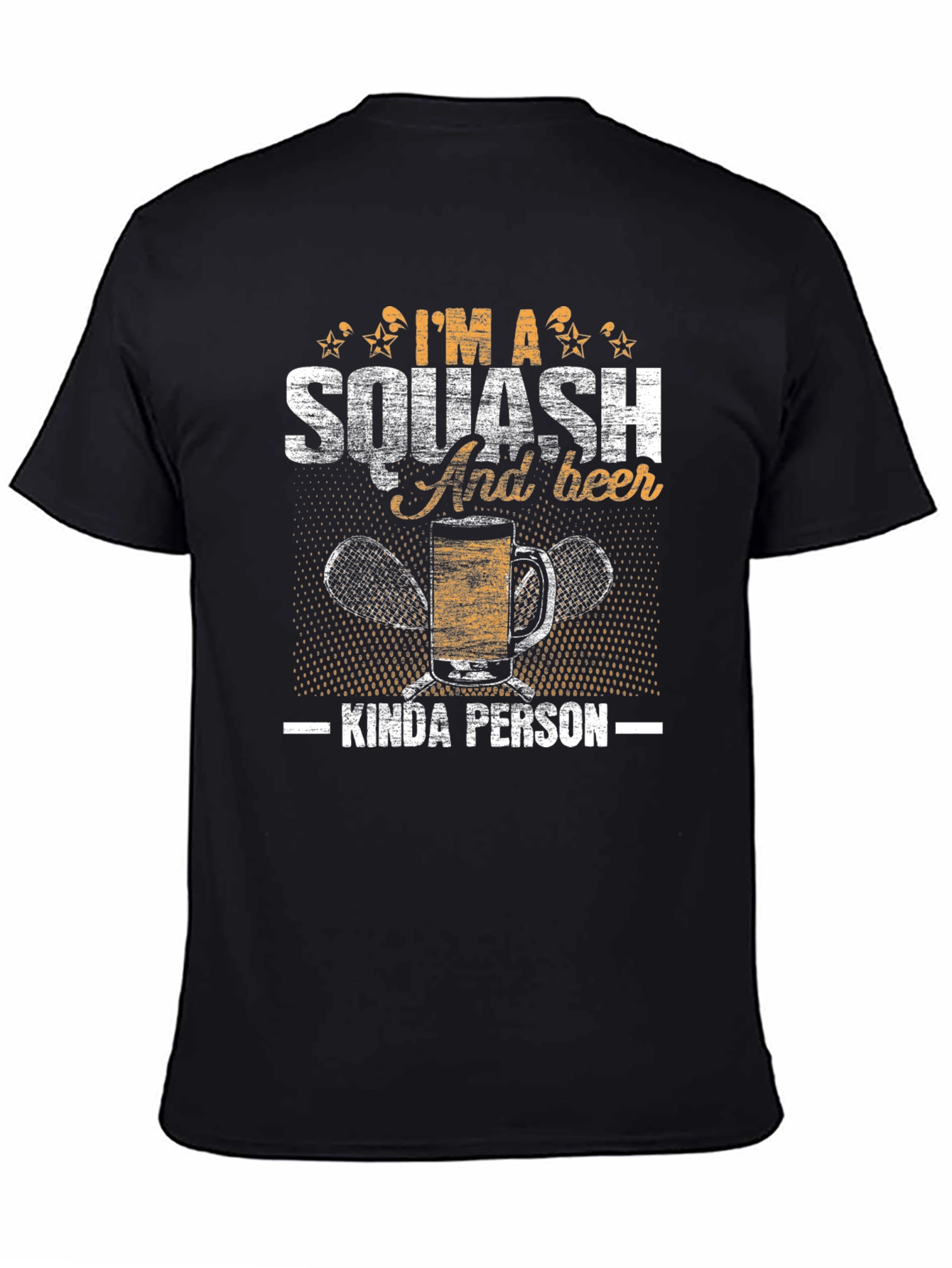 Squash & Beer Kinda Person Graphic Tee