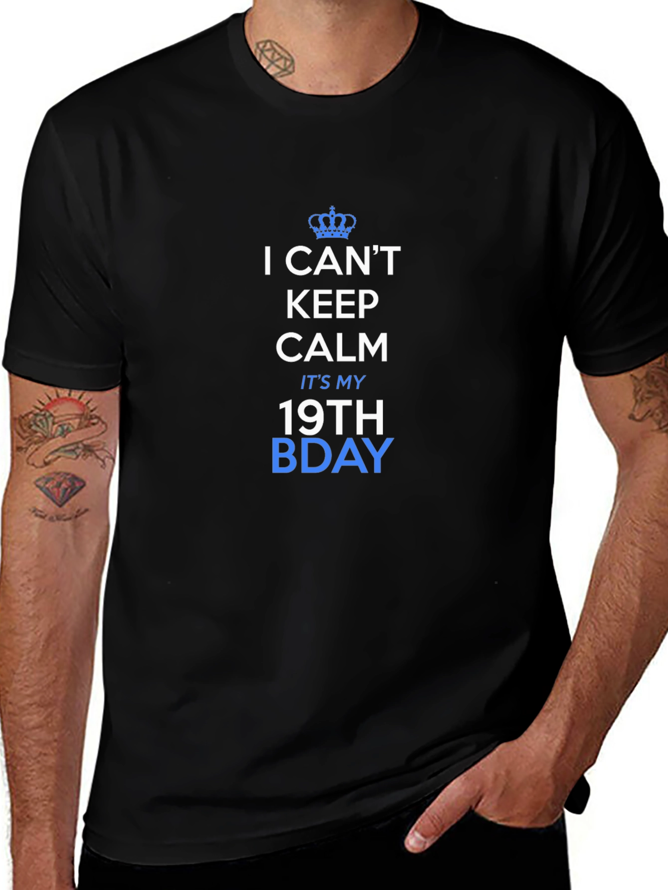 I Cant Keep Calm 19th Bday T-Shirt