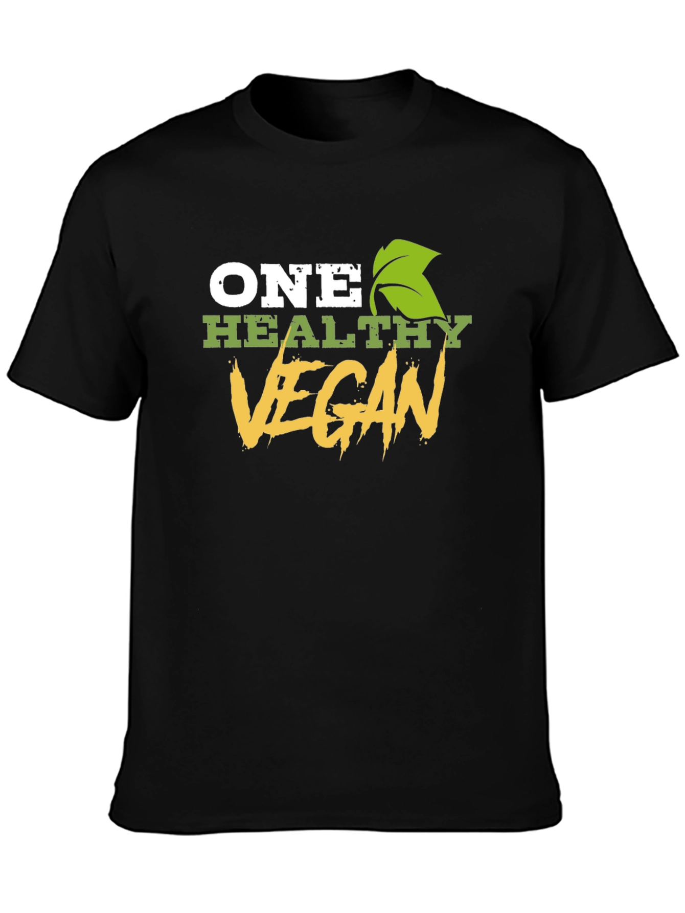 One Healthy Vegan T-Shirt - Plant-Based Lifestyle Apparel