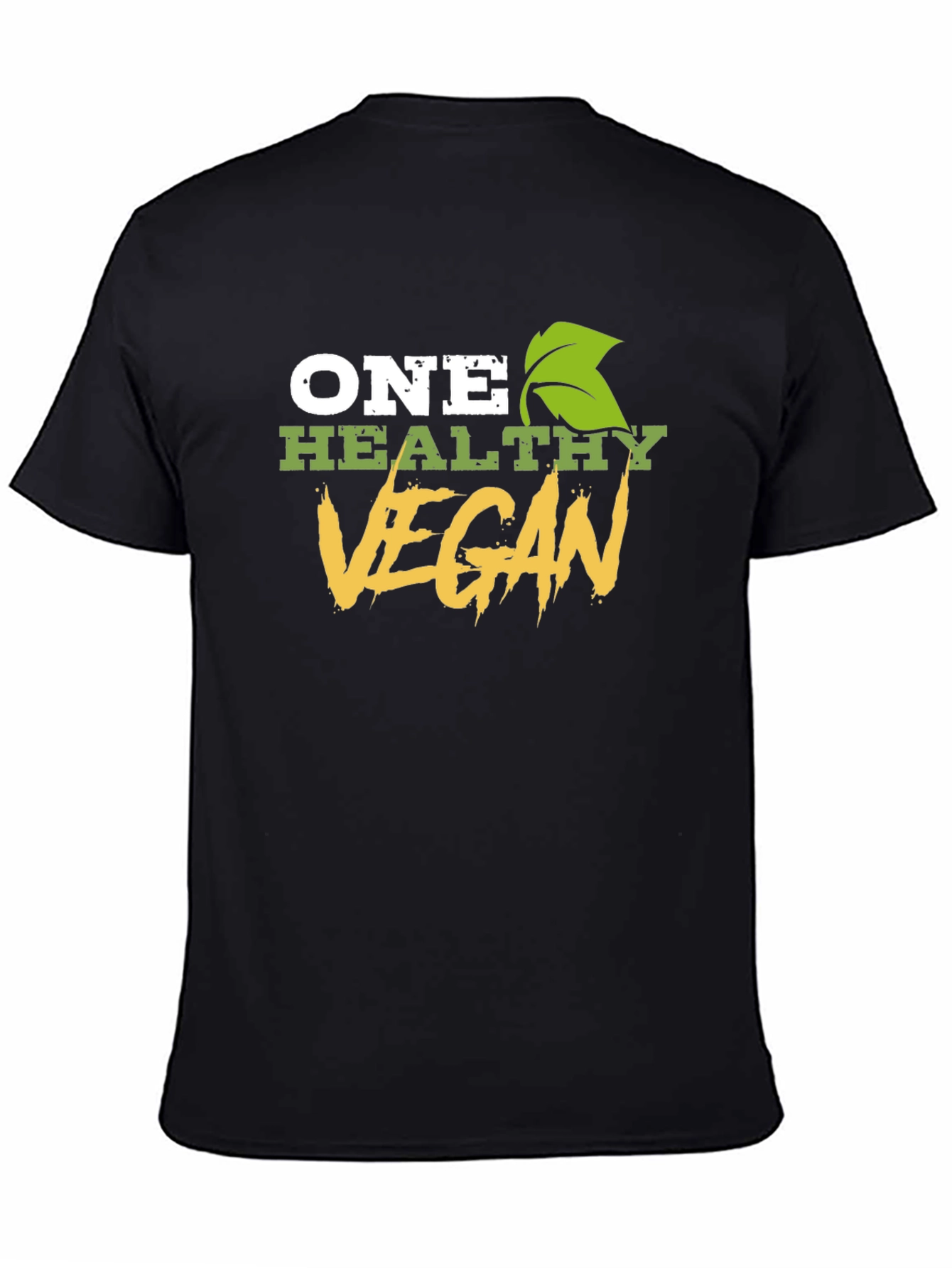 One Healthy Vegan T-Shirt - Plant-Based Lifestyle Apparel