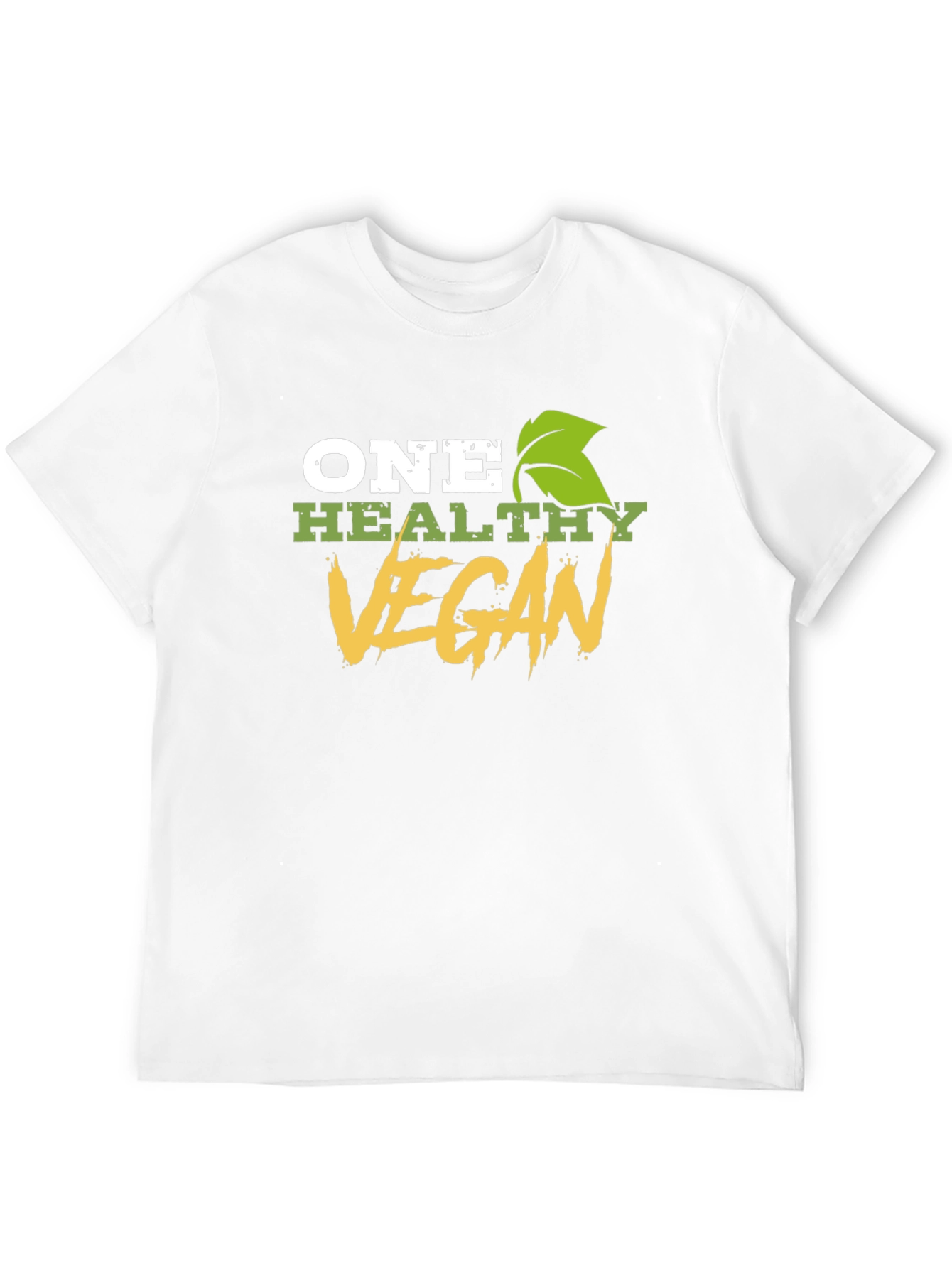 One Healthy Vegan T-Shirt - Plant-Based Lifestyle Apparel