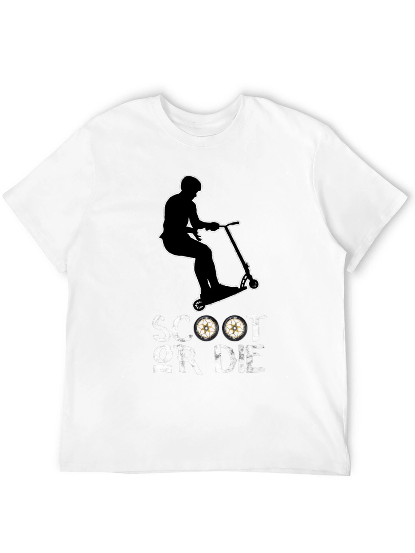 Scoot Or Die Graphic T-Shirt