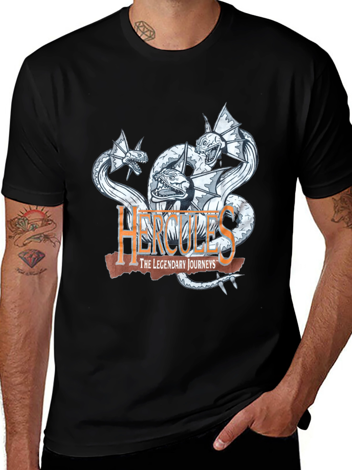 Hercules: The Legendary Journeys Hydra Graphic T-Shirt