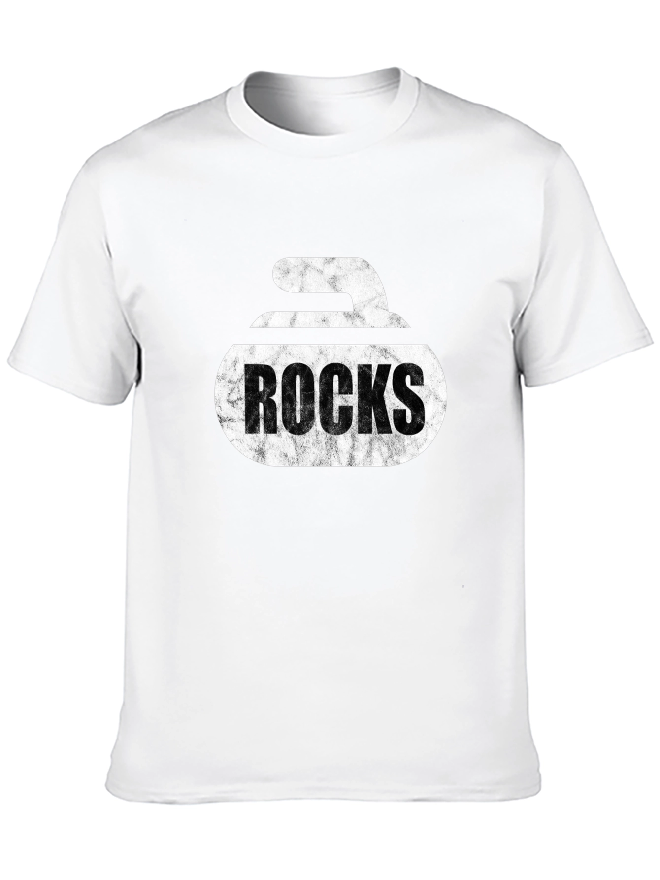 Curling Rocks T-Shirt - Unique Graphic Tee