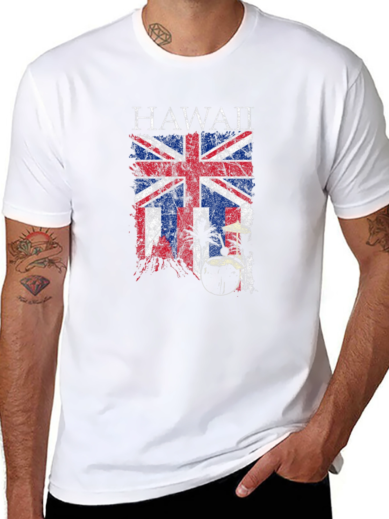 Hawaii Flag T-Shirt - Island Style