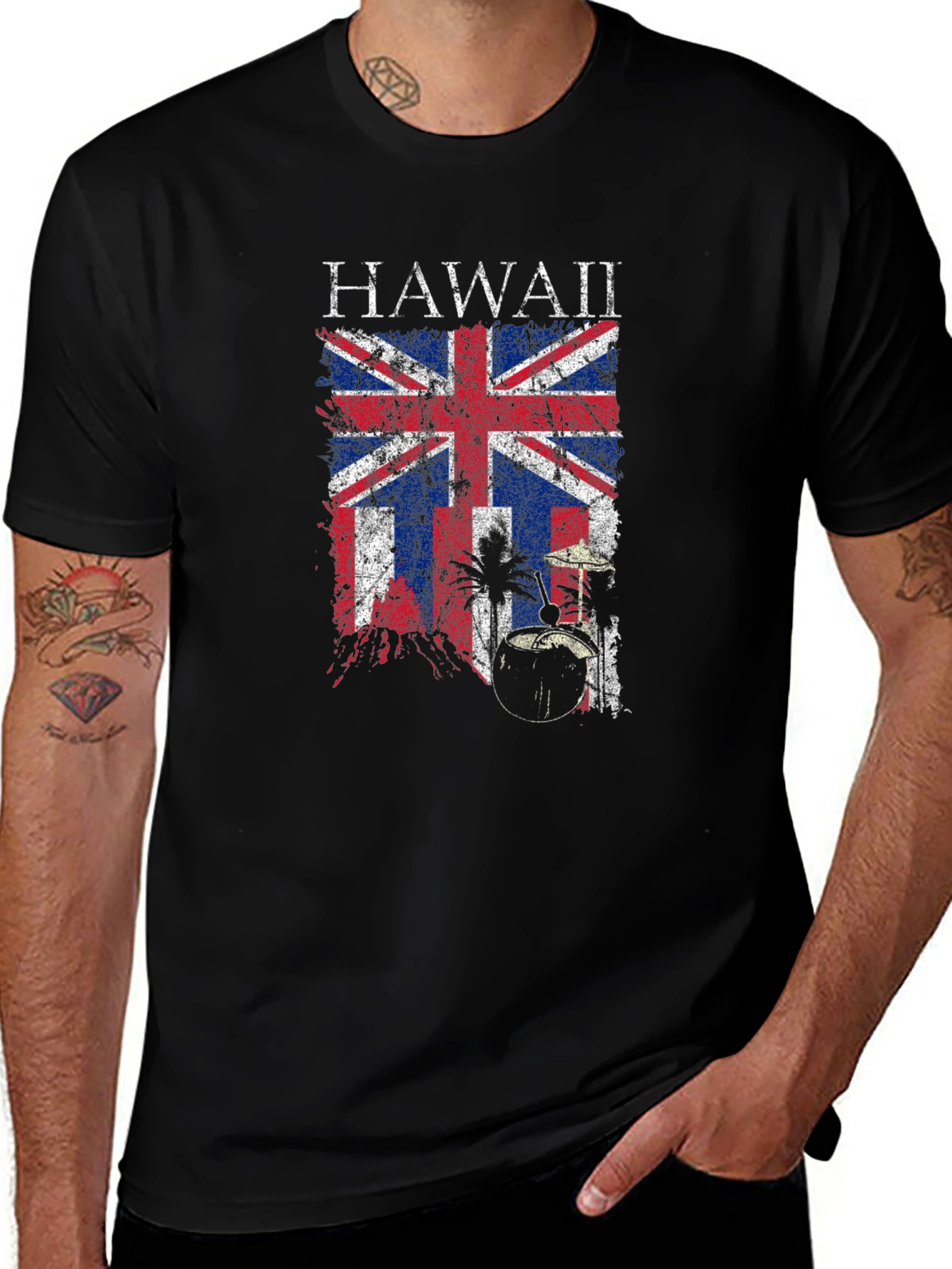 Hawaii Flag T-Shirt - Island Style