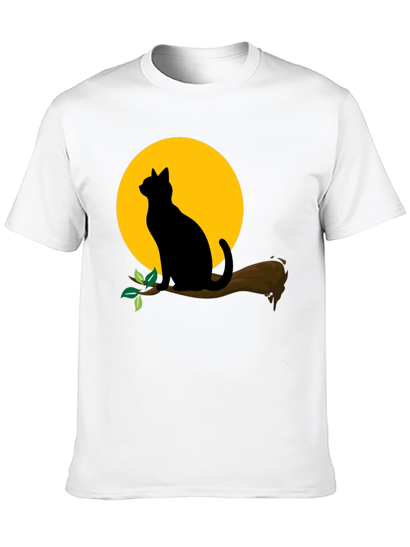 Black Cat Moon T-Shirt