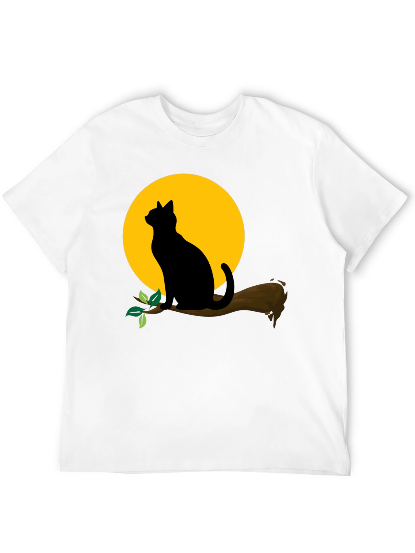 Black Cat Moon T-Shirt