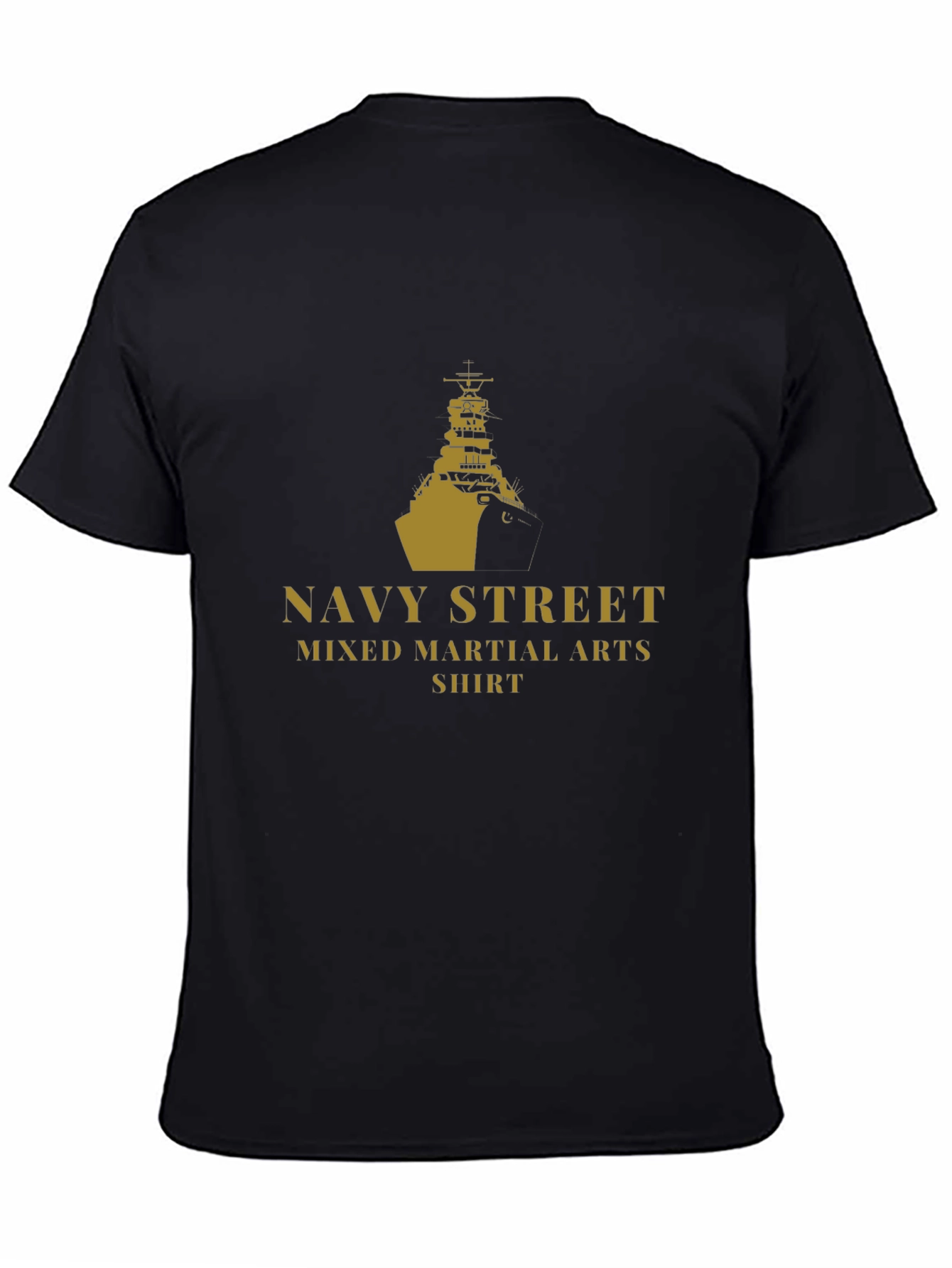Navy Street Martial Arts Black Tee
