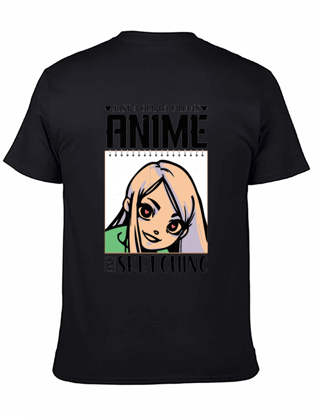 Anime and Sketching Girls T-Shirt