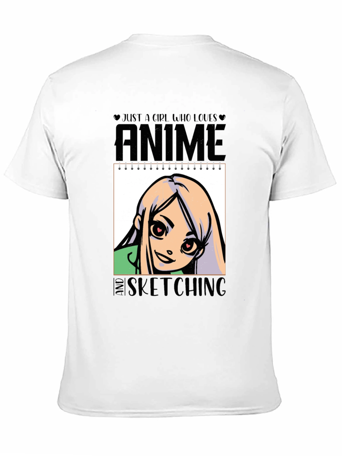 Anime and Sketching Girls T-Shirt
