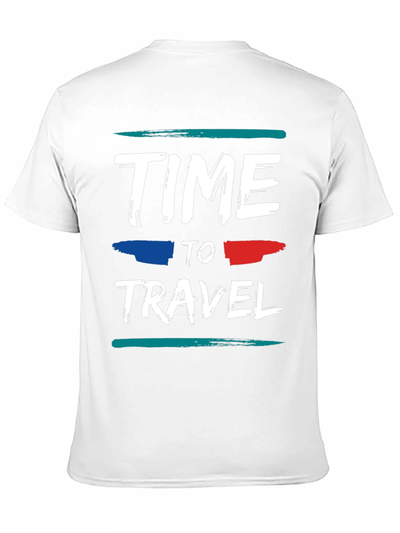 Time to Travel Graphic Tee - Stylish Black T-Shirt