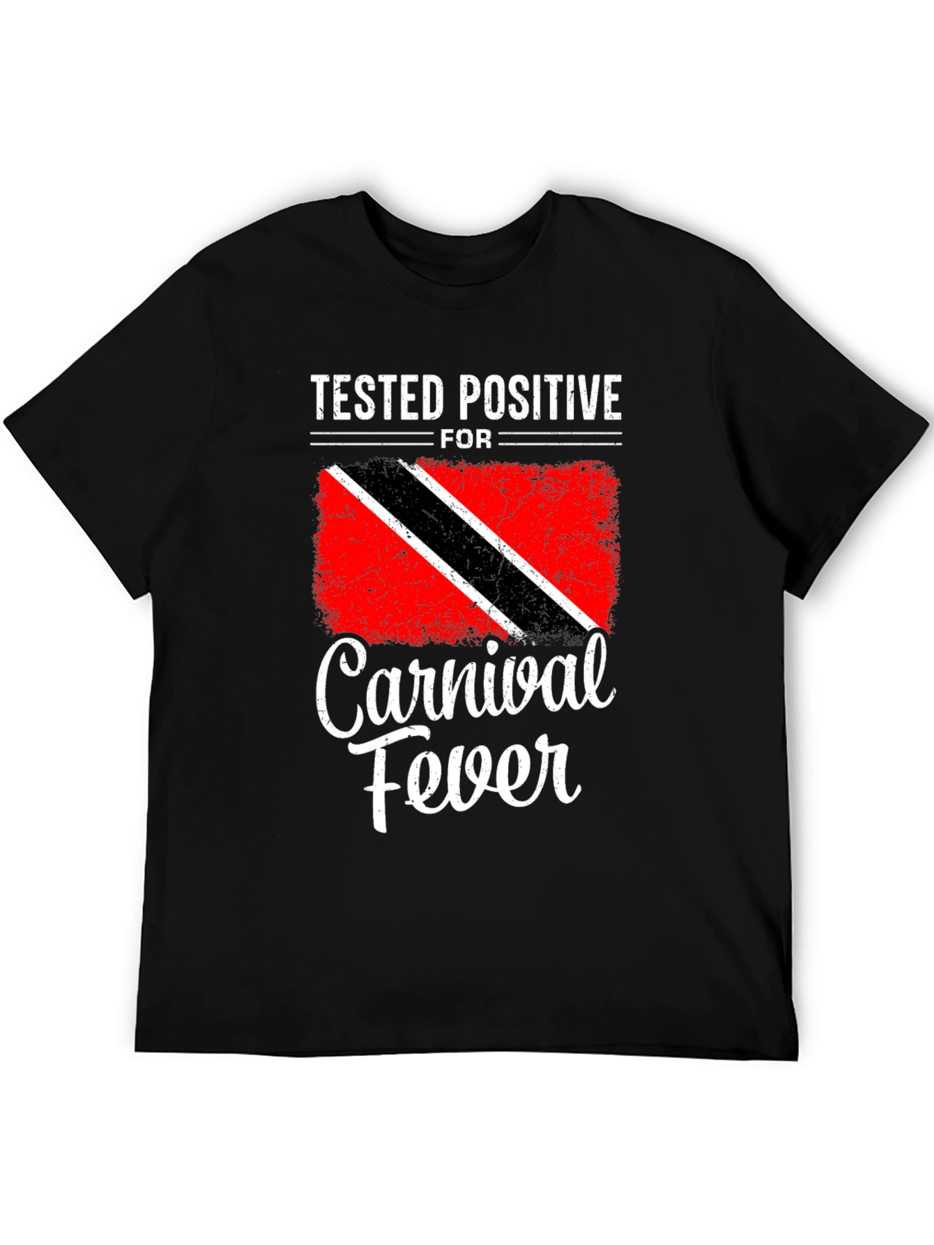 Carnival Fever Tee - Trinidad Flag Inspired Graphic