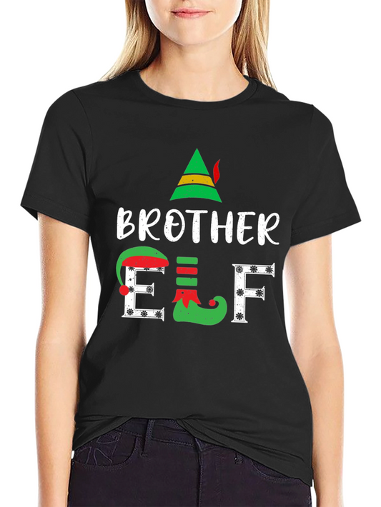 Brother Elf Christmas Graphic T-Shirt