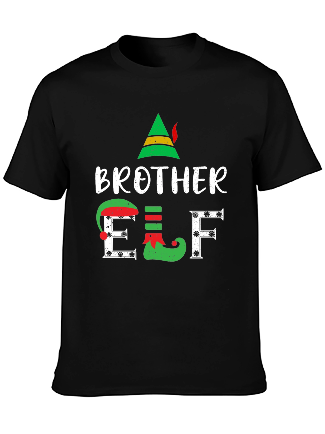 Brother Elf Christmas Graphic T-Shirt