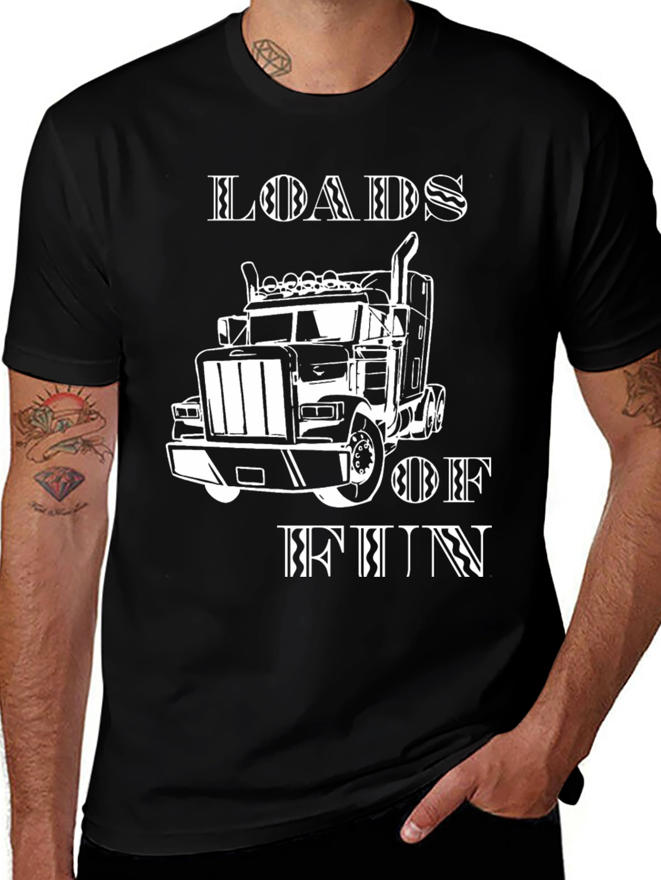 Truck Loads of Fun Graphic T-Shirt