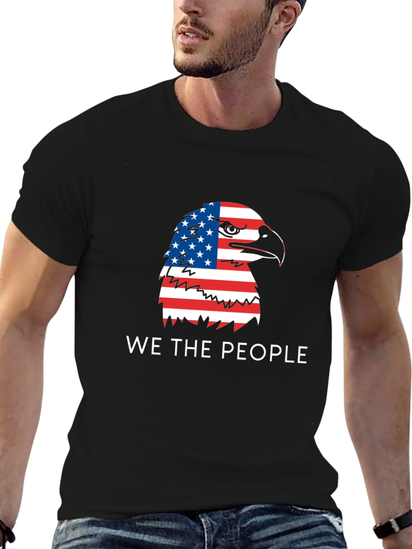 We The People Eagle Graphic Tee