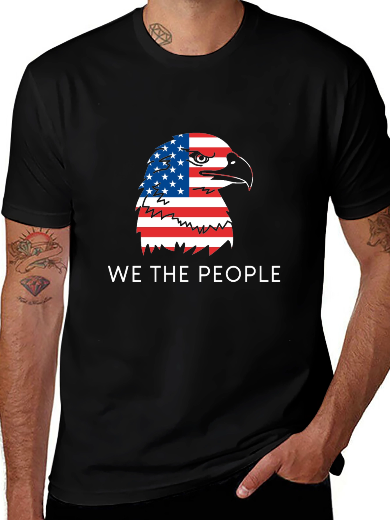 We The People Eagle Graphic Tee