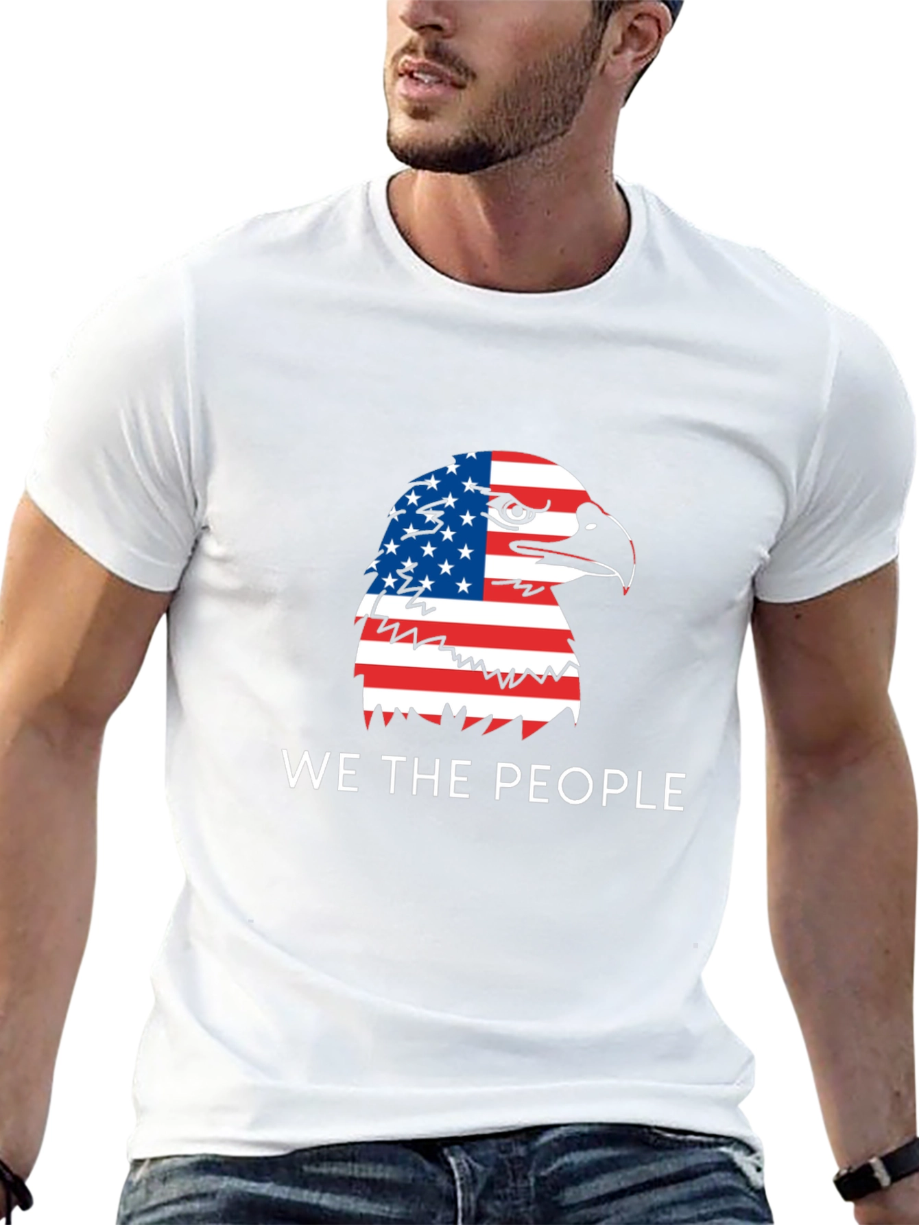We The People Eagle Graphic Tee