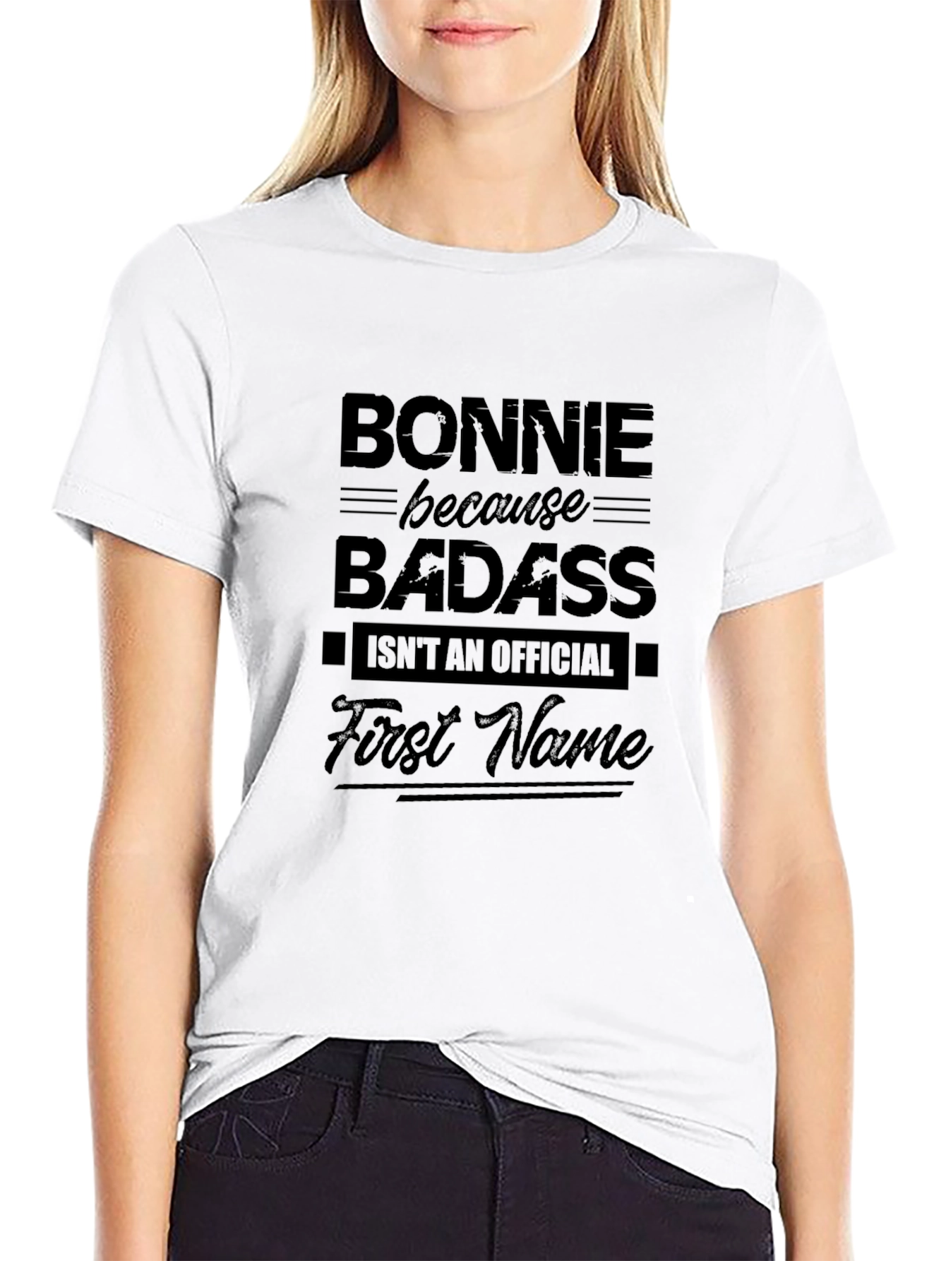 Bonnie Badass T-Shirt - Funny Novelty Tee