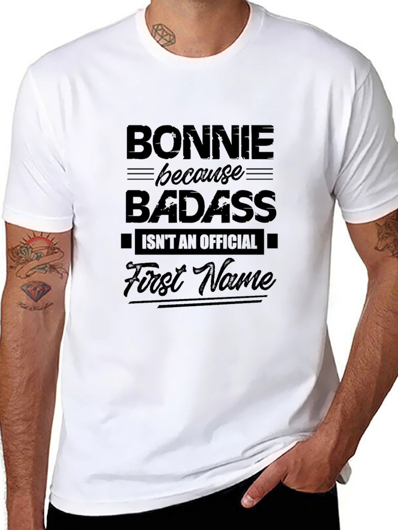 Bonnie Badass T-Shirt - Funny Novelty Tee