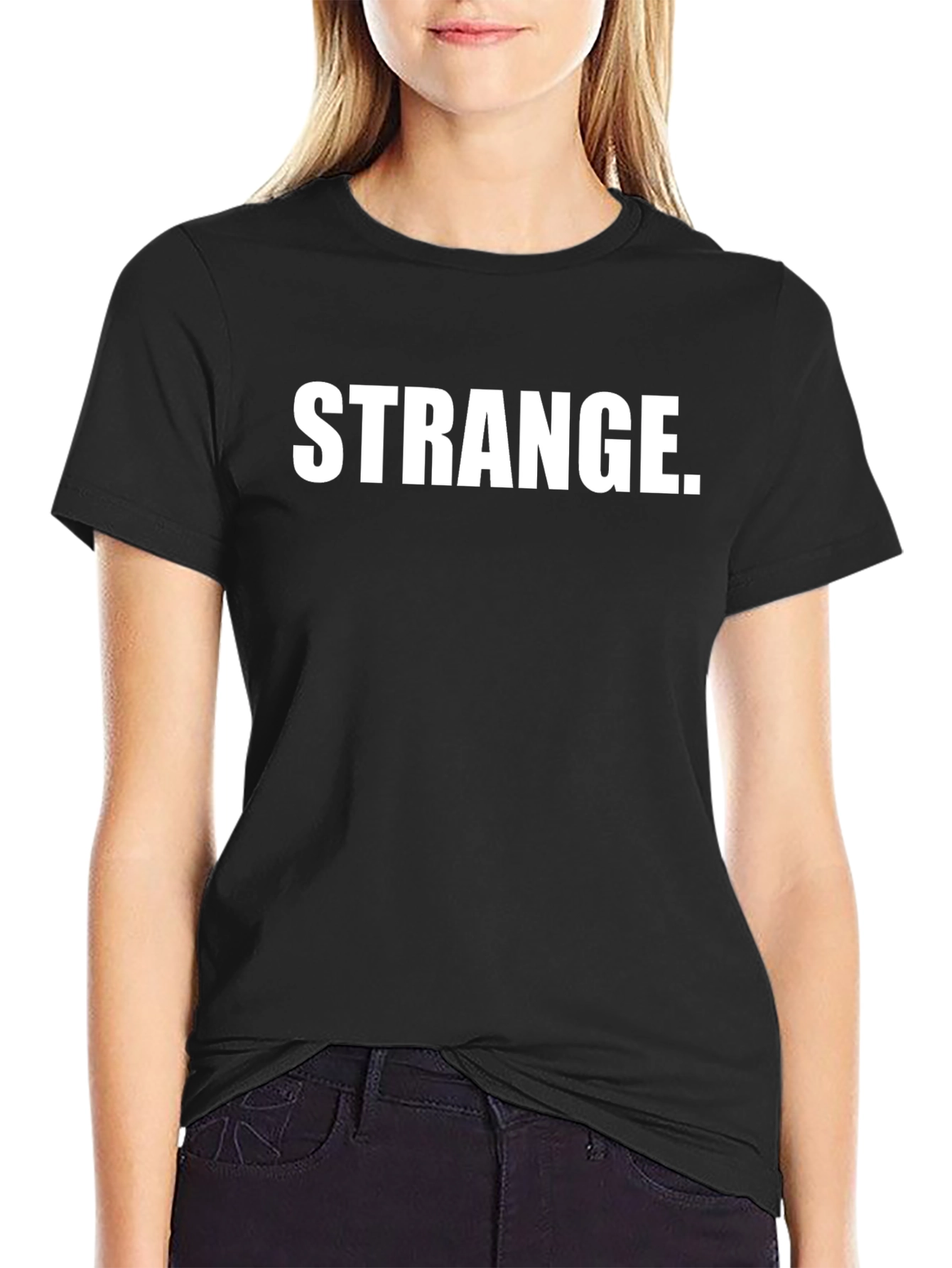 Strange Graphic Tee - Bold Statement T-Shirt
