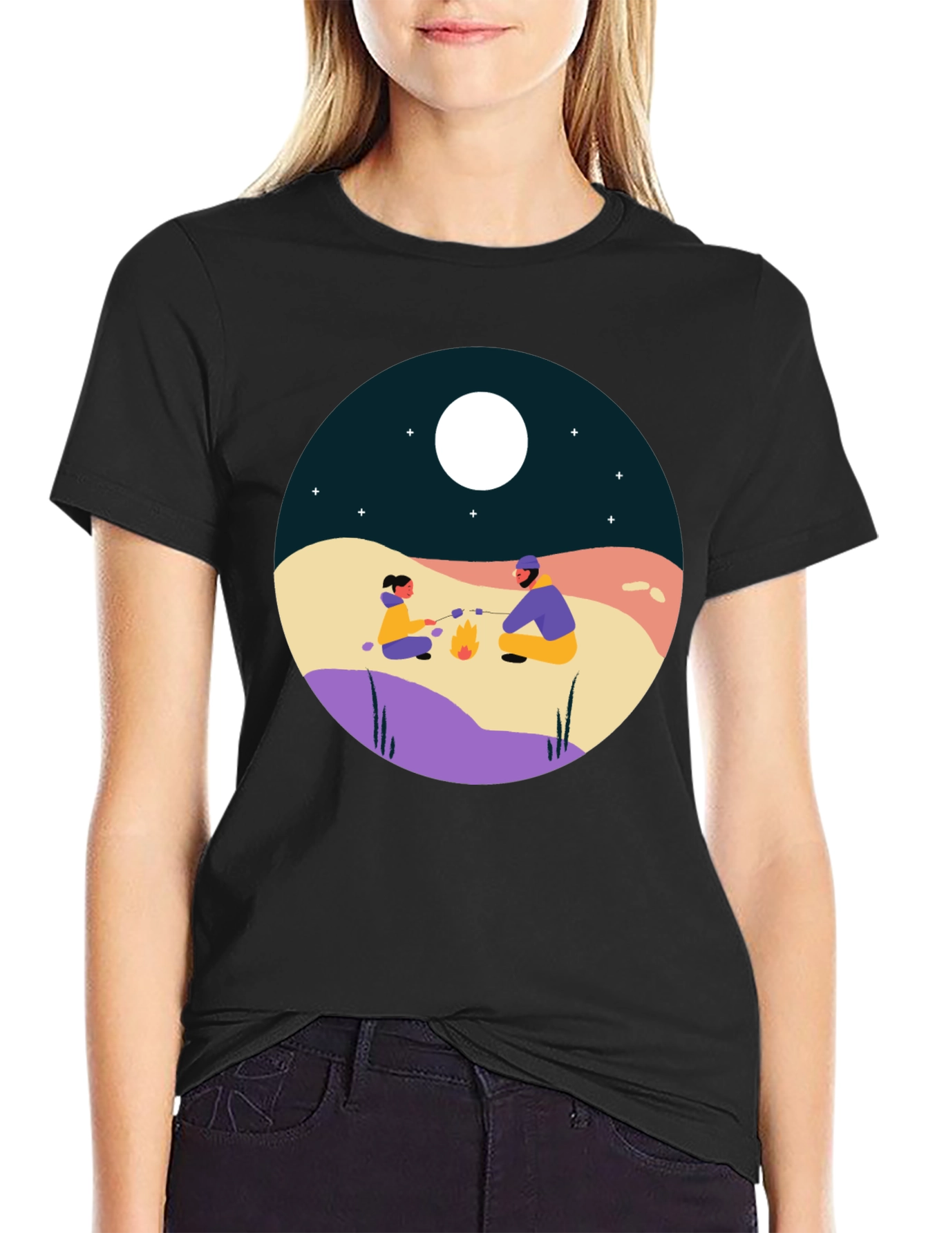 Campfire Graphic Tee