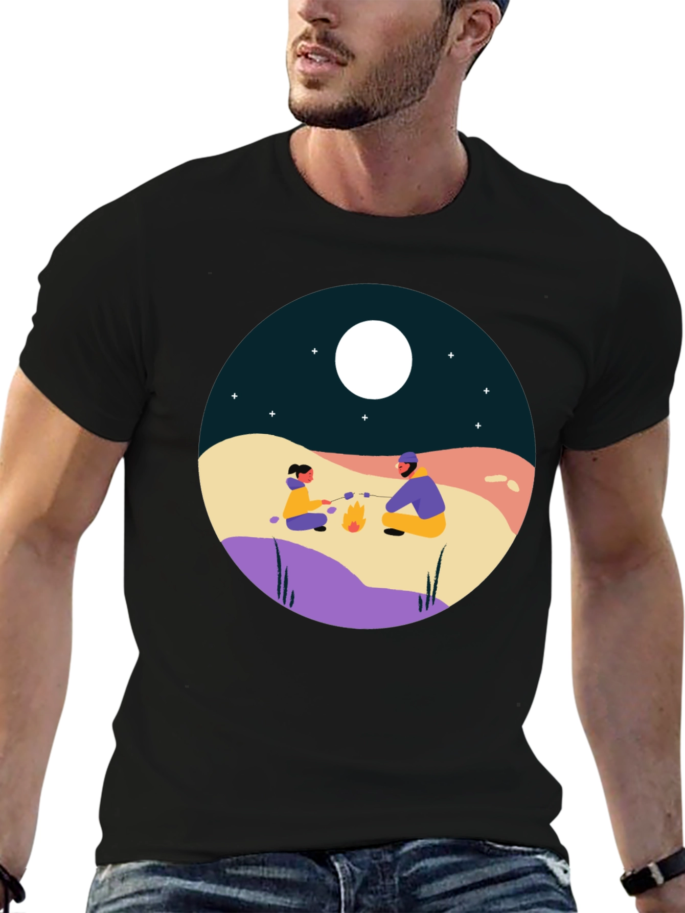 Campfire Graphic Tee