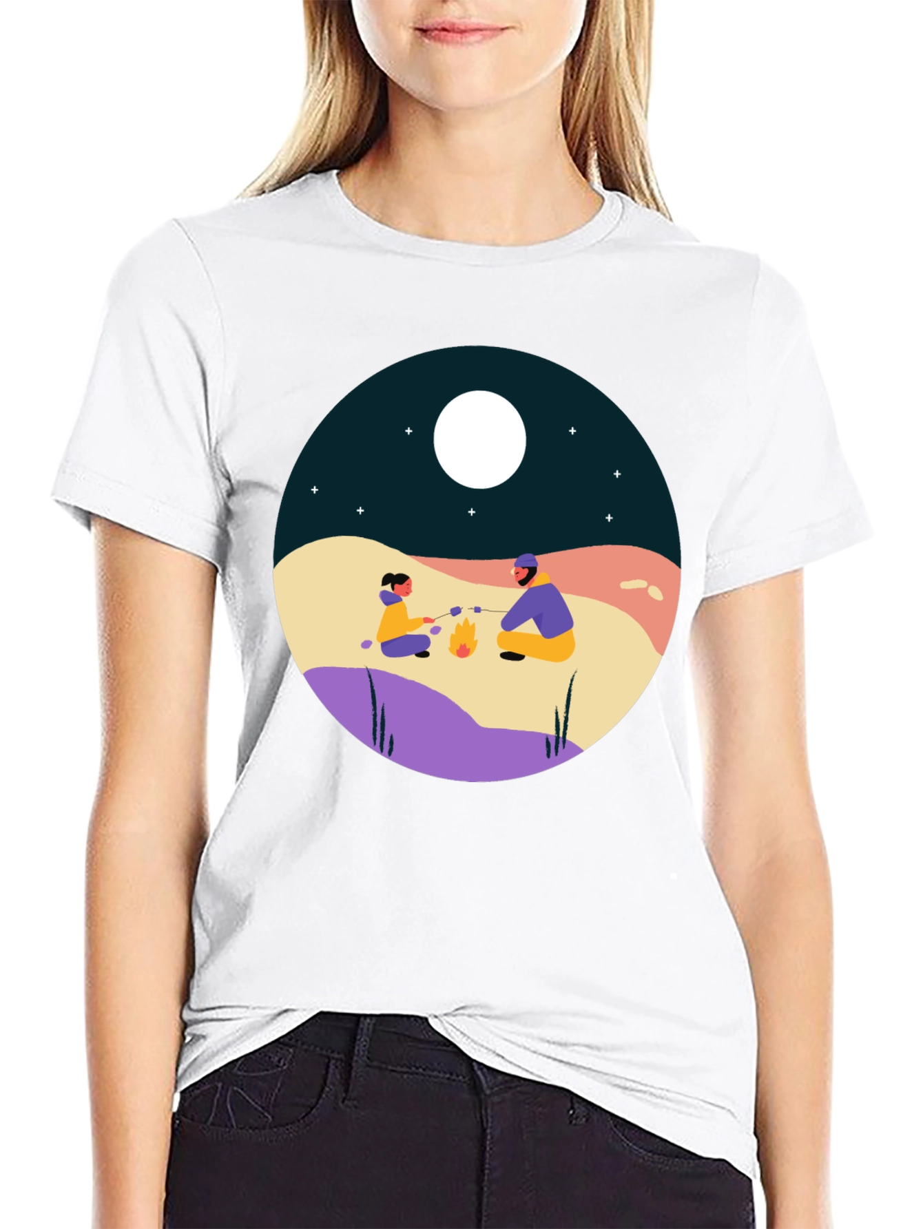 Campfire Graphic Tee