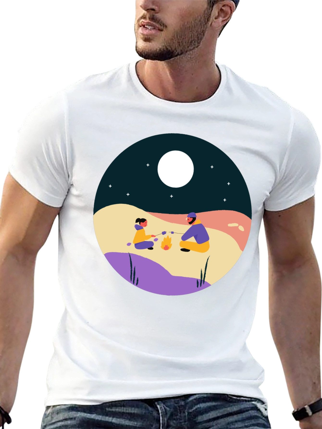 Campfire Graphic Tee