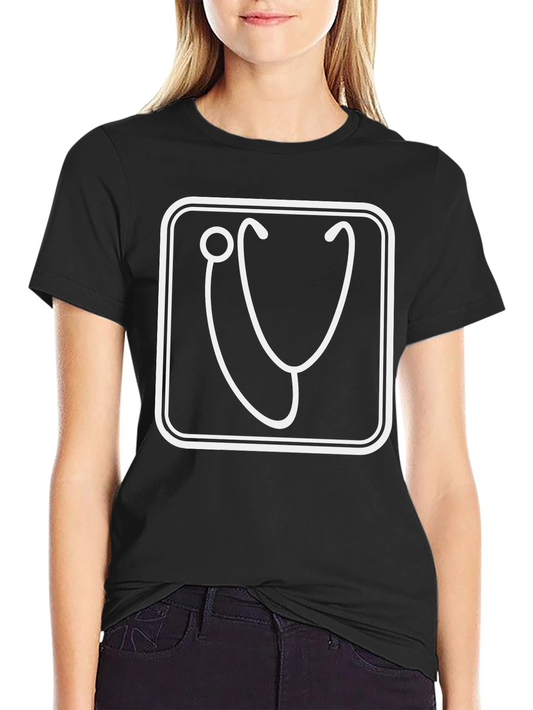 Doctor Stethoscope Graphic Tee - Cool Medical Shirt