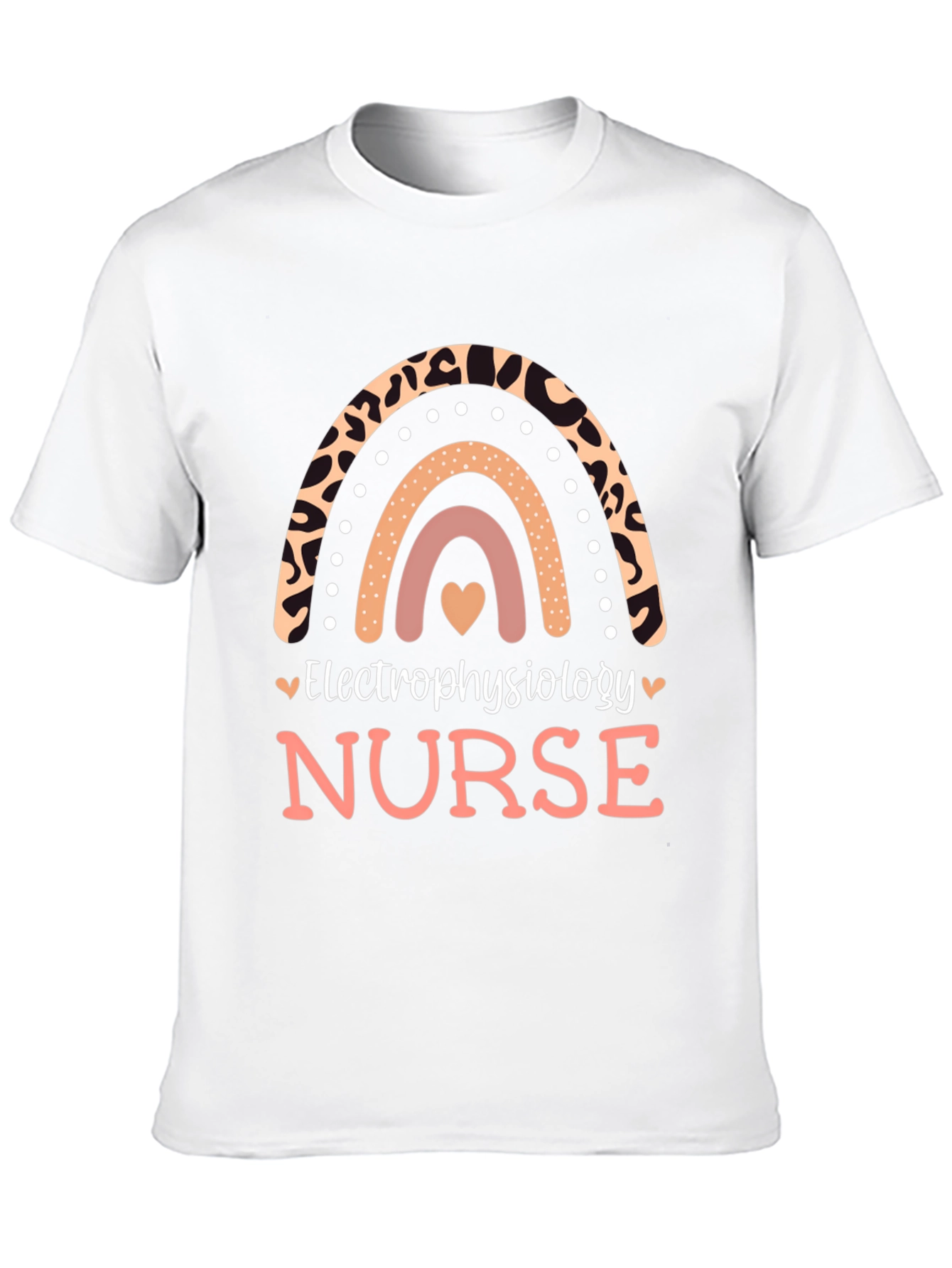 Electrophysiology Nurse Rainbow T-Shirt