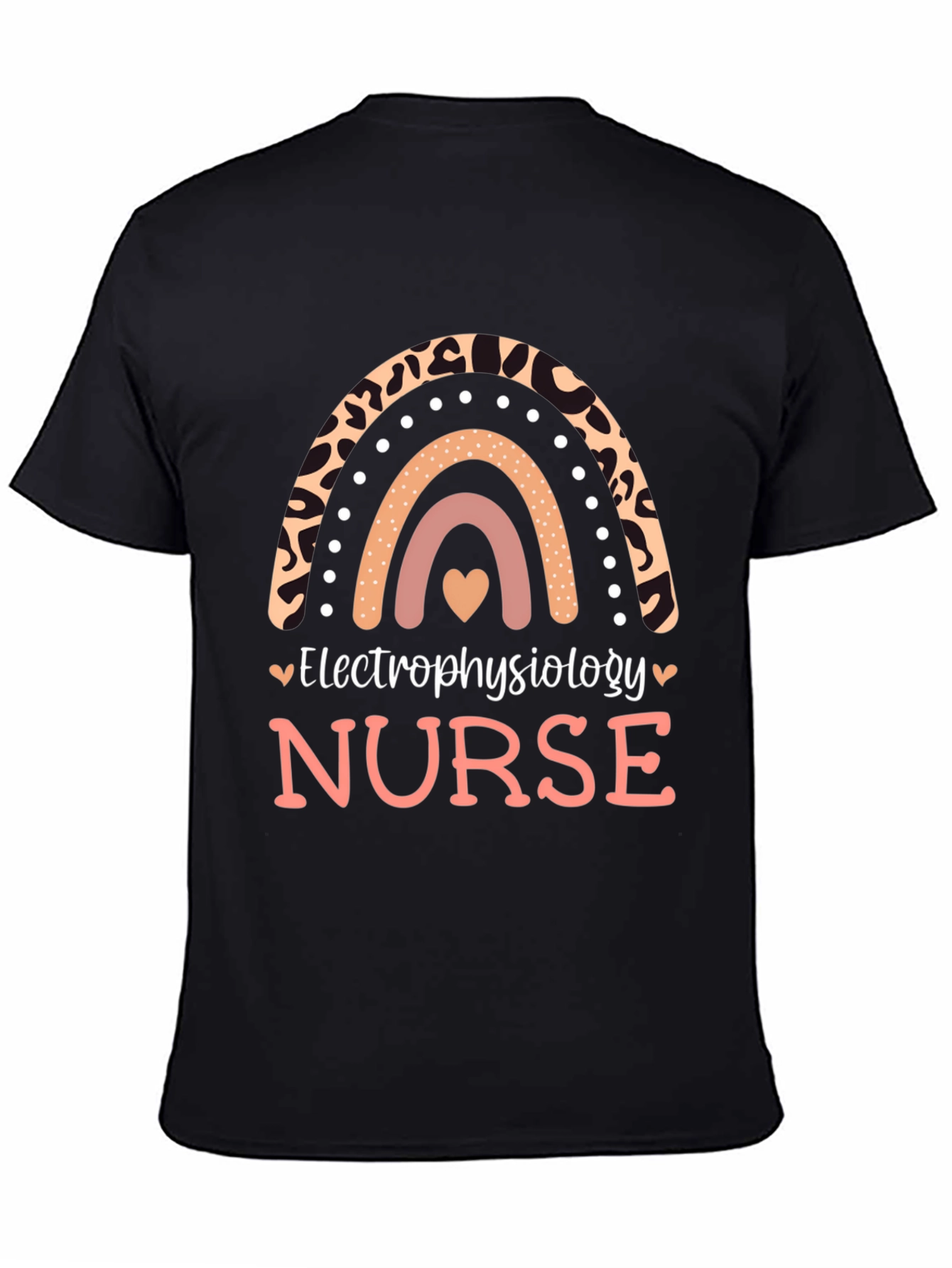 Electrophysiology Nurse Rainbow T-Shirt