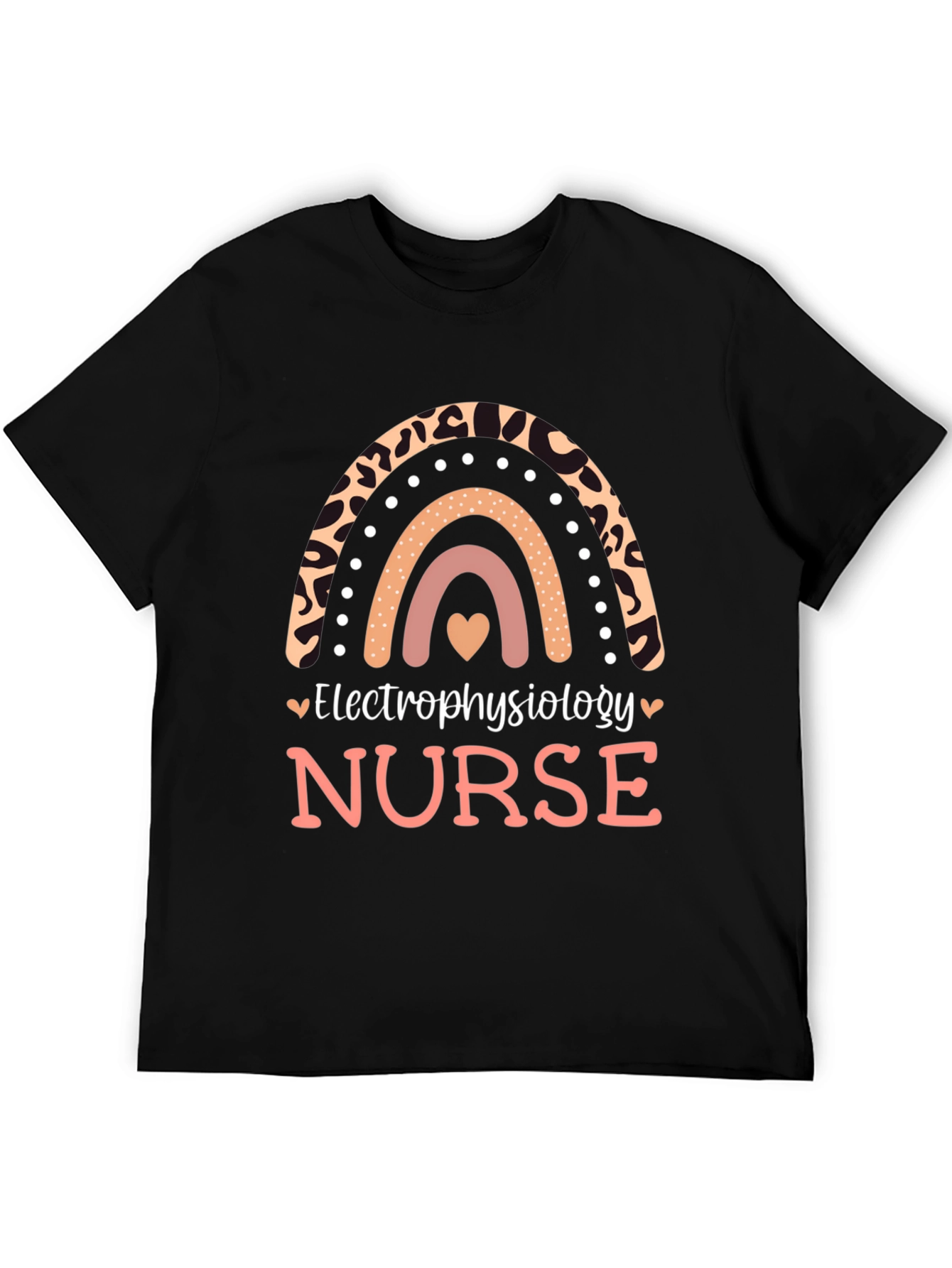 Electrophysiology Nurse Rainbow T-Shirt
