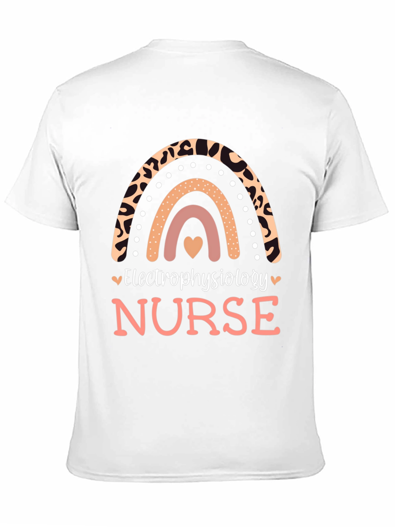 Electrophysiology Nurse Rainbow T-Shirt