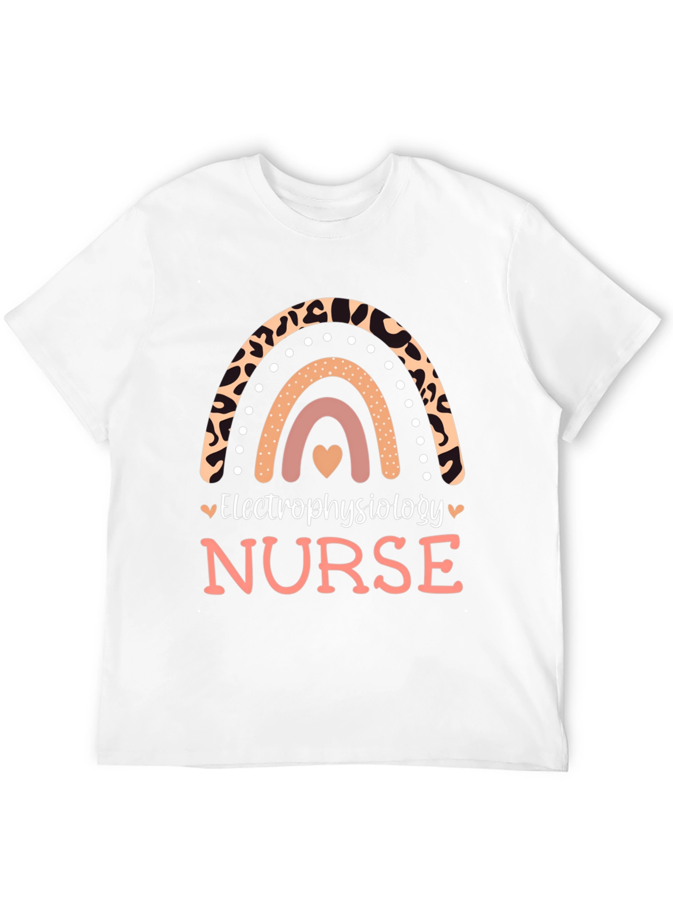 Electrophysiology Nurse Rainbow T-Shirt