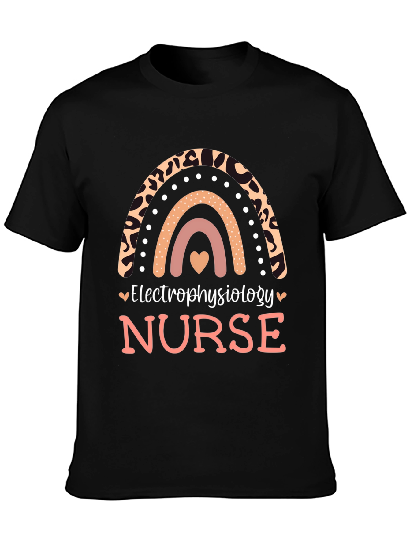 Electrophysiology Nurse Rainbow T-Shirt