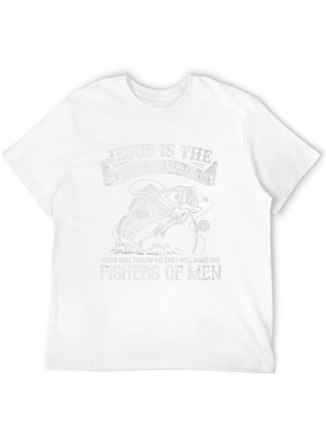 Jesus Master Fisherman Graphic T-Shirt