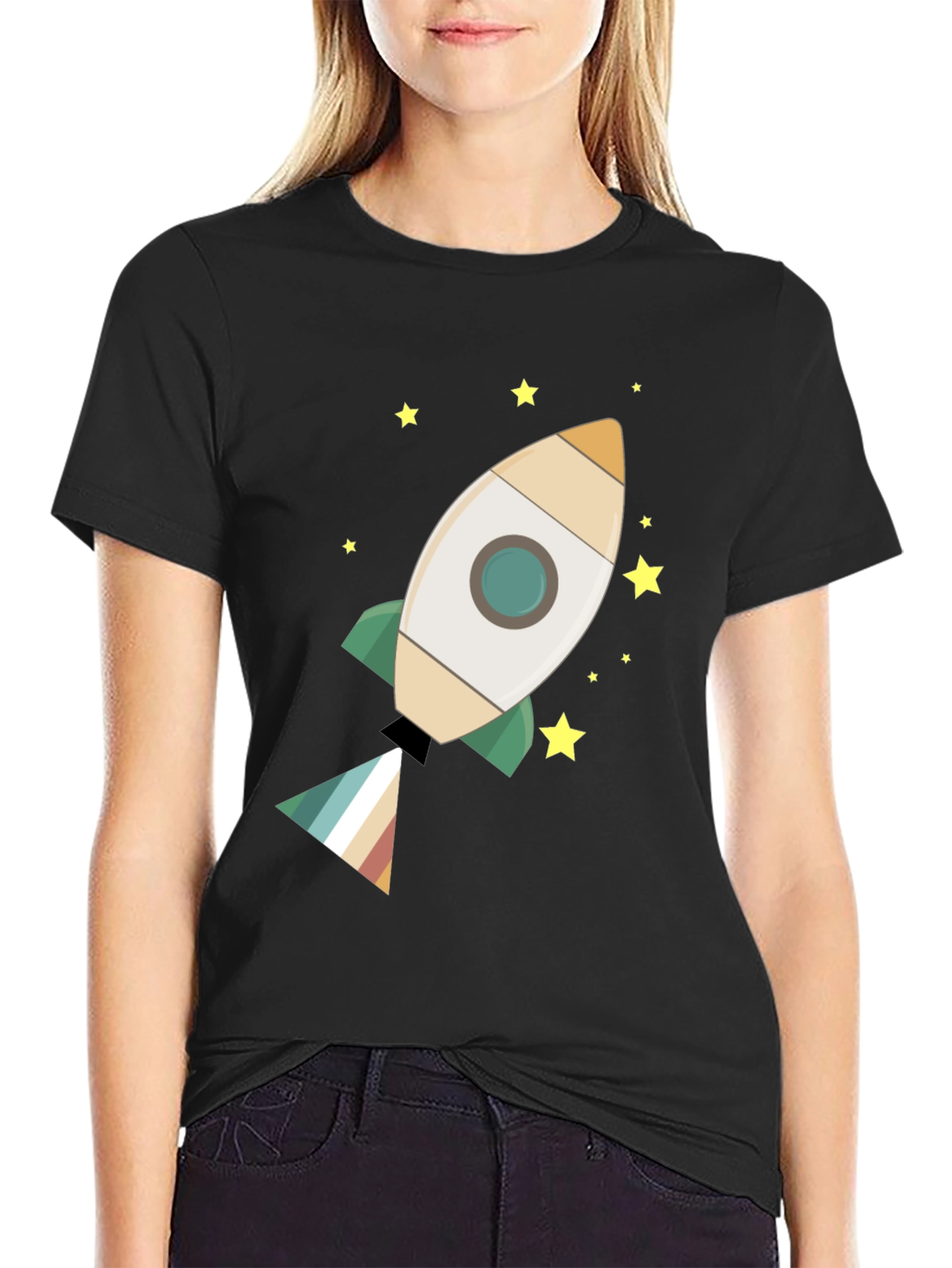 Rocket Ship T-Shirt - Blast Off in Style