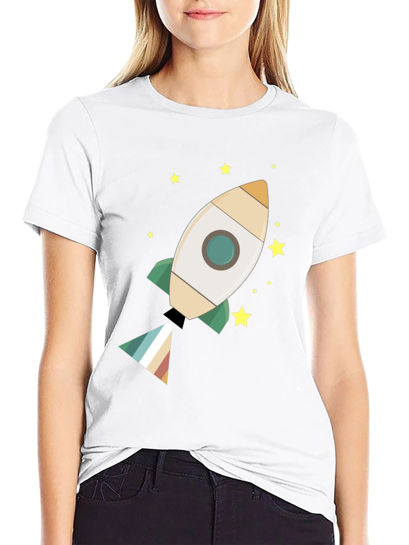 Rocket Ship T-Shirt - Blast Off in Style