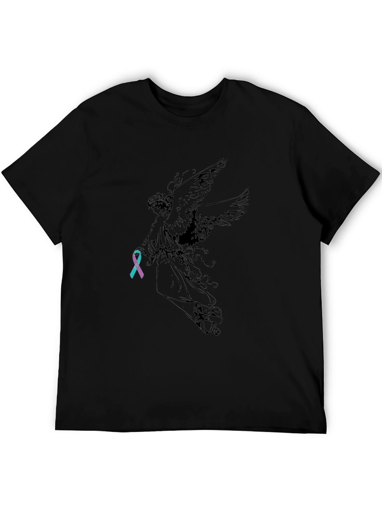 Angel Ribbon Graphic T-Shirt