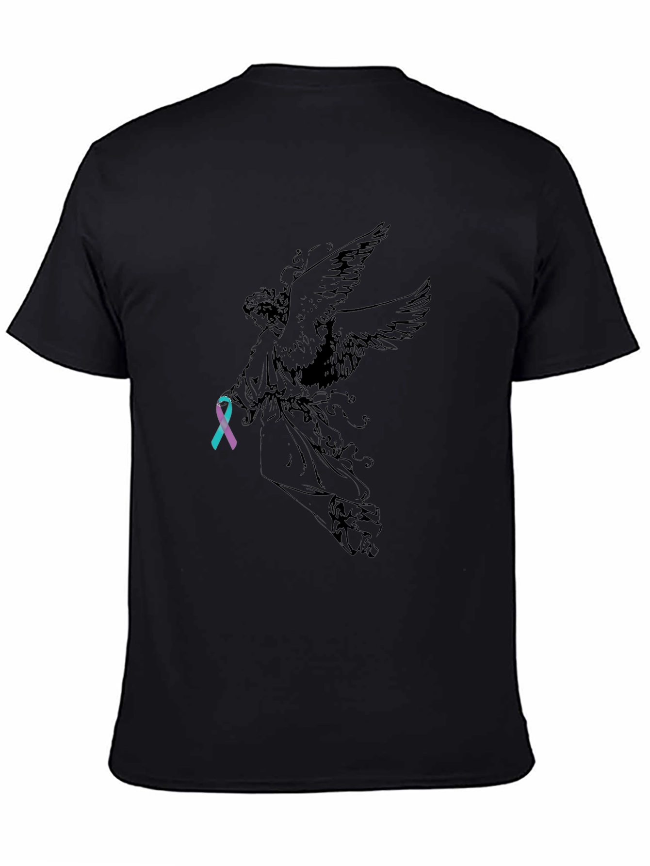 Angel Ribbon Graphic T-Shirt