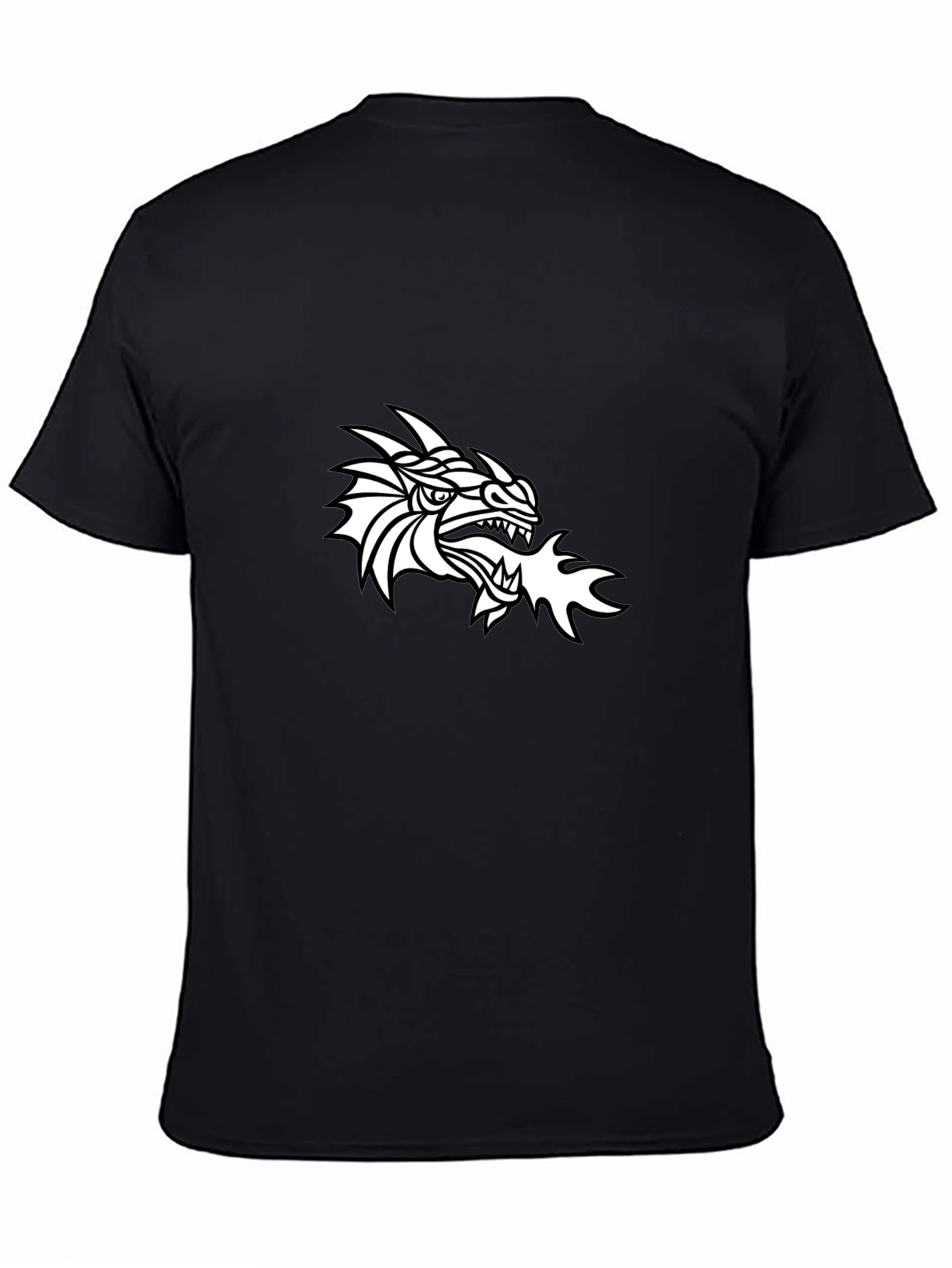 Dragon Fire Graphic T-Shirt - Cool Design